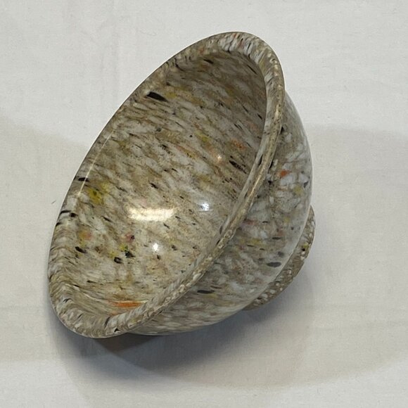 Vintage Texas Ware #111 Confetti Splatter Melamine Mixing Bowl Beige Multicolor - Picture 2 of 8